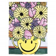 2pk -Flag Floral Delivery Of Smiles 13x18 - (Pack of 2)