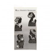 6pk -Bookmark MAGNET 4 PC SILHOUETTE VINYL - Pack of 6 6pk -Bookmark MAGNET 4 PC SILHOUETTE VINYL - Pack of 6