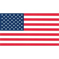 6pk -Magnet American Flag 5x2.75 - Pack of 6 6pk -Magnet American Flag 5x2.75 - Pack of 6