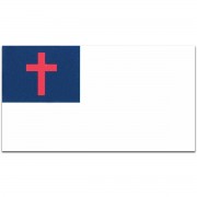 6pk -Magnet Christian Flag 5x2.75 - Pack of 6 6pk -Magnet Christian Flag 5x2.75 - Pack of 6