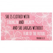 6pk -Magnet She Is Clothed 5x2.75 - Pack of 6 6pk -Magnet She Is Clothed 5x2.75 - Pack of 6