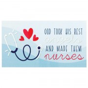 6pk -Magnet Nurse God Took Stethoscope 5x2.75 - Pack of 6 6pk -Magnet Nurse God Took Stethoscope 5x2.75 - Pack of 6
