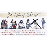 6pk -Magnet The Life Of Christ 5x2.75 - Pack of 6 6pk -Magnet The Life Of Christ 5x2.75 - Pack of 6