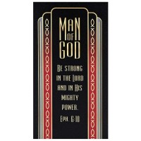 6pk -Magnet Man Of God 2.75x5 - Pack of 6 6pk -Magnet Man Of God 2.75x5 - Pack of 6