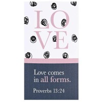 6pk -Magnet Love Proverbs 13:24 2.75x5 - Pack of 6 6pk -Magnet Love Proverbs 13:24 2.75x5 - Pack of 6