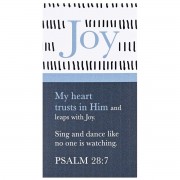 6pk -Magnet Joy Psalm 28:7 2.75x5 - Pack of 6 6pk -Magnet Joy Psalm 28:7 2.75x5 - Pack of 6