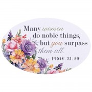 6pk -Magnet Many Women Do Noble Things 5X2.75 - Pack of 6 6pk -Magnet Many Women Do Noble Things 5X2.75 - Pack of 6