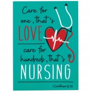 4pk -MAGNET NURSE CARE 1COR.16:14 HB 3.75H - Pack of 4 4pk -MAGNET NURSE CARE 1COR.16:14 HB 3.75H - Pack of 4