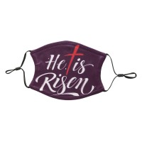 2pk -HE IS RISEN MASK - (Pack of 2)