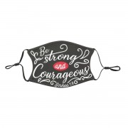 2pk -BE STRONG AND COURAGEOUS JOSHUA 1:9 MASK - (Pack of 2)