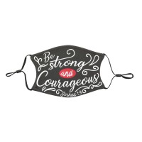 2pk -BE STRONG AND COURAGEOUS JOSHUA 1:9 MASK - (Pack of 2)