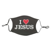 2pk -I (HEART) JESUS MASK - (Pack of 2)