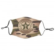 2pk -HE IS MY REFUGE PS.91:2 CAMO MASK - (Pack of 2) 2pk -HE IS MY REFUGE PS.91:2 CAMO MASK - (Pack of 2)