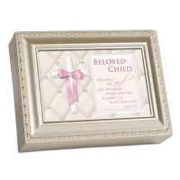 Music Box Beloved Child-Girl Scroll