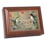 Hummingbirds Musical Keepsake Box