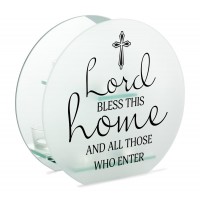 2pk -LORD BLESS THIS HOME AND ALL/WHO ENTER - (Pack of 2)