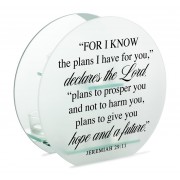 2pk -Tealight Holder For I Know Jer.29:11 - (Pack of 2)
