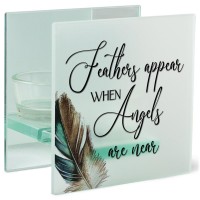 2pk -BER/FEATHERS APPEAR/ANGELS ARE NEAR - (Pack of 2)