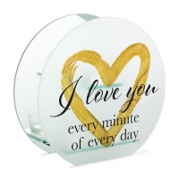 2pk -I LOVE YOU EVERY MINUTE OF EVERY DAY - (Pack of 2)
