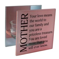 2pk -Mother, Love Means the World - (Pack of 2) 2pk -Mother, Love Means the World - (Pack of 2)
