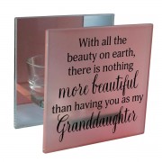 2pk -Granddaughter Beauty on Earth - (Pack of 2)