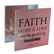 2pk -Faith, Hope Love 1 Cor. 13:13 - (Pack of 2)