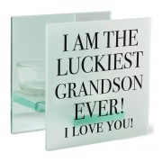 2pk -I Am The Luckiest Grandson - (Pack of 2)