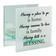 2pk -Tealight Holder Having A Place To Go Is - (Pack of 2)