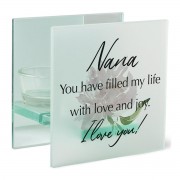 2pk -Tealight Holder Nana You Have Filled My - (Pack of 2)