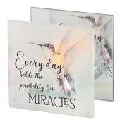 2pk -Tealight Every Day Holds The Possibility - (Pack of 2)
