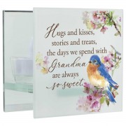 2pk -Tealight Birds Days With Grandma - (Pack of 2)