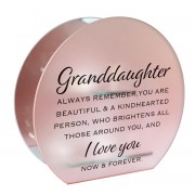 2pk -Granddaughter Always Remember - (Pack of 2)