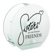 2pk -Tealight Sisters Are Our Forever Friends - (Pack of 2) 2pk -Tealight Sisters Are Our Forever Friends - (Pack of 2)