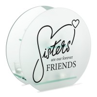 2pk -Tealight Sisters Are Our Forever Friends - (Pack of 2)