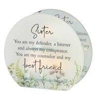 2pk -Tealight Sister You Are A Defender - (Pack of 2)