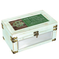 Irish Blessing Mirror Musical Box