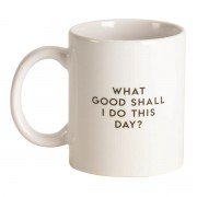 2pk -MUG WHAT GOOD SHALL I DO CRMIC 11 OZ - (Pack of 2)