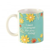2pk -Ceramic Mug I Said A Prayer For You 11Oz - (Pack of 2)