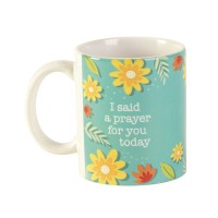 2pk -Ceramic Mug I Said A Prayer For You 11Oz - (Pack of 2)