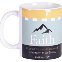 2pk -Mug Ceramic Mustard Seed 11oz - (Pack of 2) 2pk -Mug Ceramic Mustard Seed 11oz - (Pack of 2)