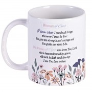2pk -Mug Ceramic Woman Of God 11 oz - (Pack of 2)