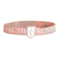 24pk -Silicone Bracelet PINK TRUTH HUNTER - (Pack of 24) 24pk -Silicone Bracelet PINK TRUTH HUNTER - (Pack of 24)
