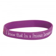 24pk -Silicone BRC I KNOW THAT..PRINCESS - (Pack of 24) 24pk -Silicone BRC I KNOW THAT..PRINCESS - (Pack of 24)