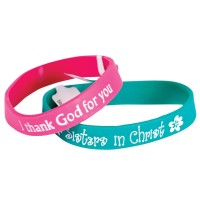24pk -SISTERS IN CHRIST Silicone Bracelet - (Pack of 24) 24pk -SISTERS IN CHRIST Silicone Bracelet - (Pack of 24)