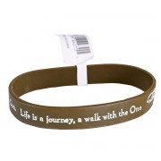 24pk -THE JOURNEY SILICONE Bracelet - (Pack of 24) 24pk -THE JOURNEY SILICONE Bracelet - (Pack of 24)