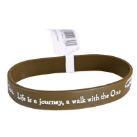 24pk -THE JOURNEY SILICONE Bracelet - (Pack of 24) 24pk -THE JOURNEY SILICONE Bracelet - (Pack of 24)