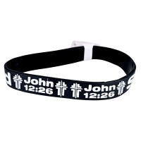 24pk -SILICONE BRACELET SERVANT - (Pack of 24)