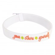 24pk -SILICONE BRACELET J.O.Y. - (Pack of 24)