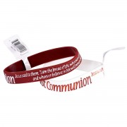 24pk -FIRST COMMUNION SILICON Bracelet - (Pack of 24) 24pk -FIRST COMMUNION SILICON Bracelet - (Pack of 24)