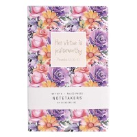 2pk -Notetakers Her Virtue Is Praiseworthy - (Pack of 2)